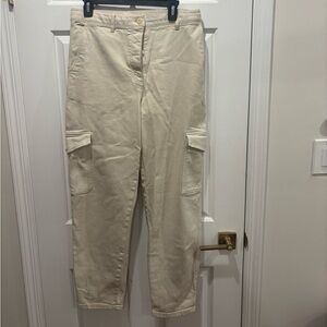 Aritzia Wilfred Free Tan Cargo Jeans